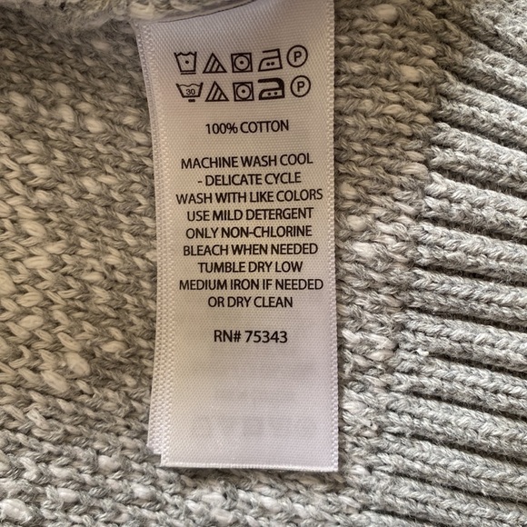 Christian Siriano New York Cotton Heart Crewneck Sweater, Size - Picture 4 of 4